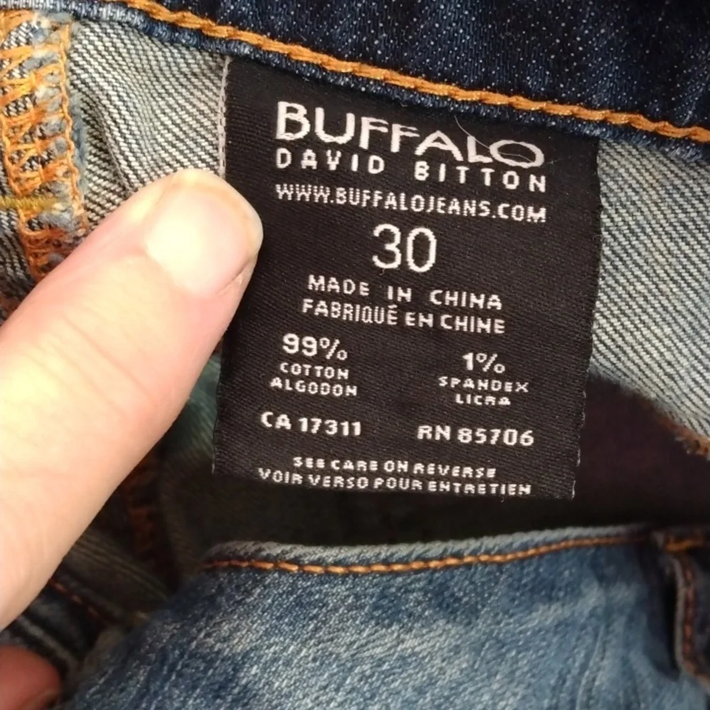 Buffalo David Bitton Gilles Men's Size 30 Blue DenimJeans